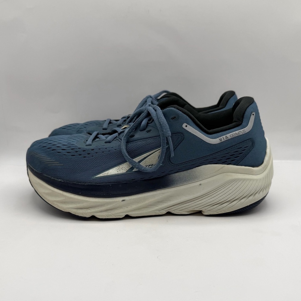 Altra Via Olympus Shoes Mens Size 8 Blue Road Running Comfort Walking Sneakers - Picture 2 of 8